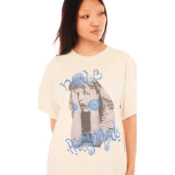 NWT Basic Pleasure Mode Hole Love Spell Tee Sz US 4, 6 - Picture 1 of 11